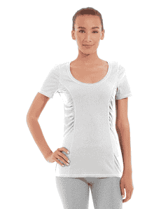 Juliana Short-Sleeve Tee-XL-White